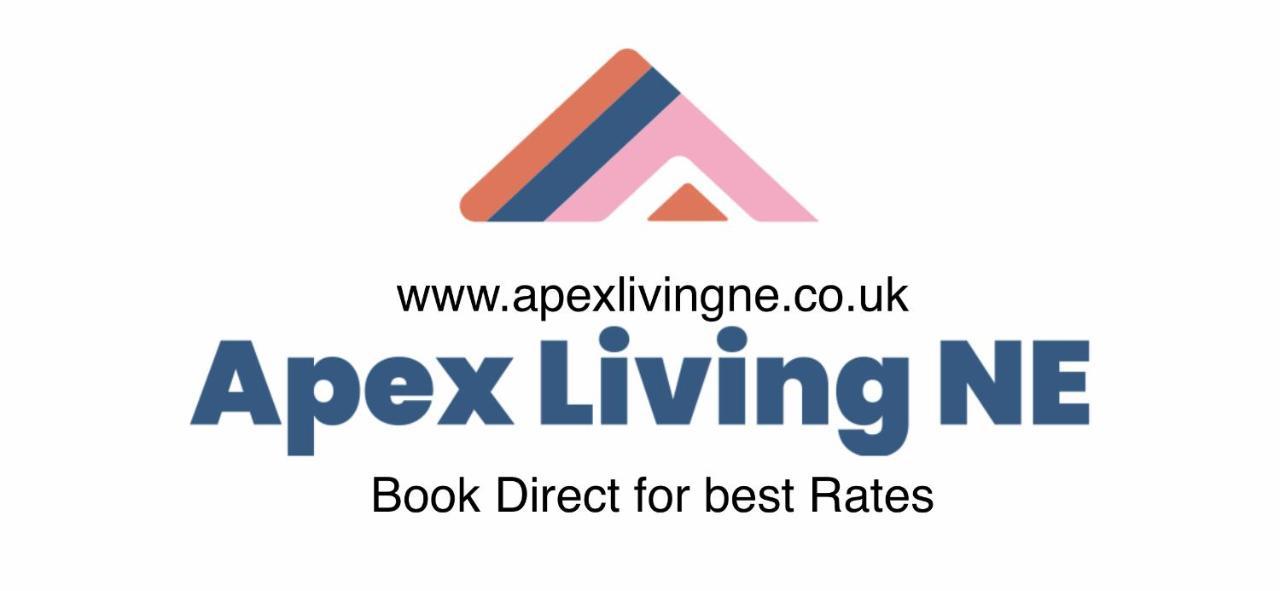 Apexlivingne - Luxury Balcony Apartment, Double Bed, Wifi Sunderland  Esterno foto